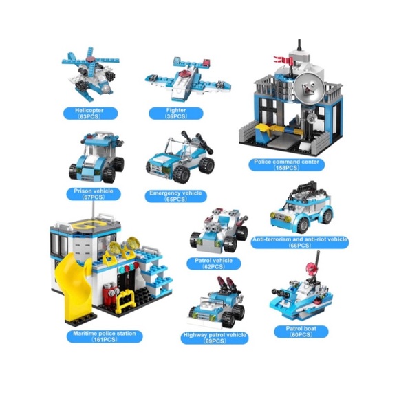 Kids Building Blocks Set - Picture 6 of 8